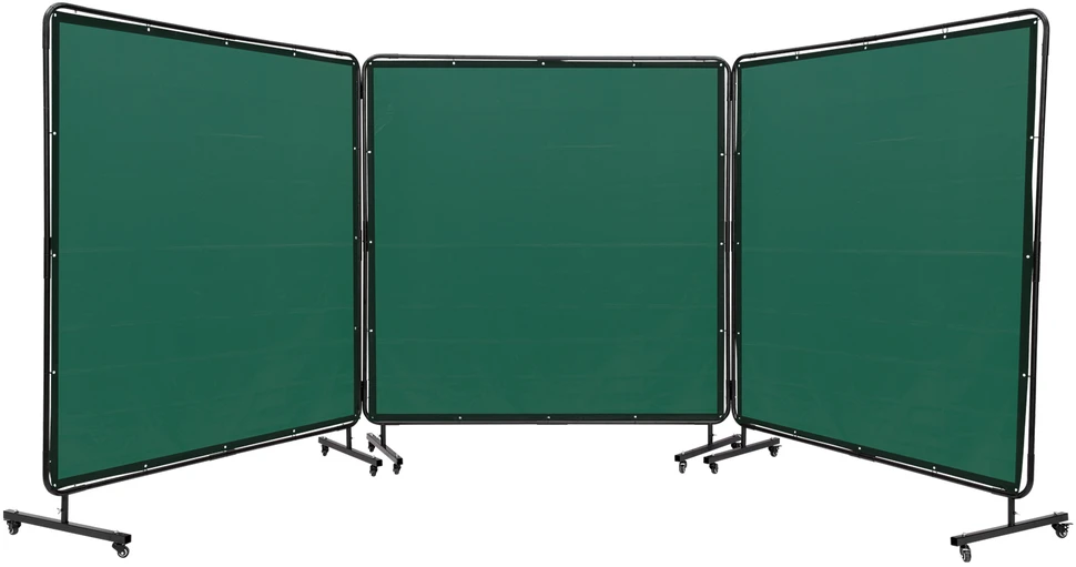 VEVOR Suvirinimo uždanga su rėmu 180x180 cm žalia