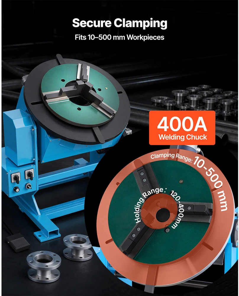 VEVOR Rotacinis suvirinimo pozicionierius 500 kg