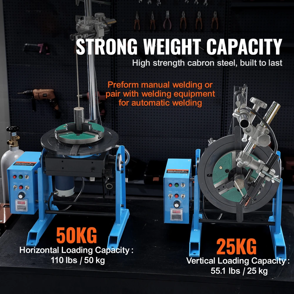 VEVOR 50 kg rotacinė suvirinimo padėklų pasukimo stalas