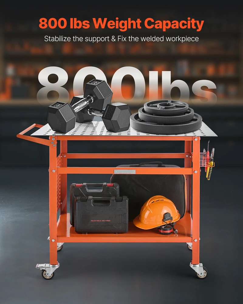 VEVOR Suvirinimo stalas 1016 x 609 mm 363 kg talpos