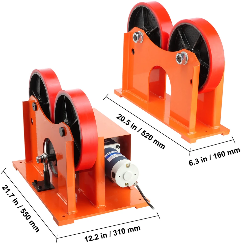 VEVOR Sukamasis suvirinimo ritė 1000 kg apkrova