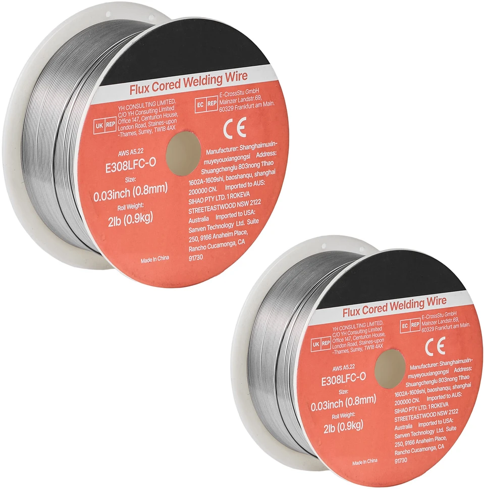VEVOR Srauto branduolinis MIG suvirinimo viela 0.8mm 0.9kg
