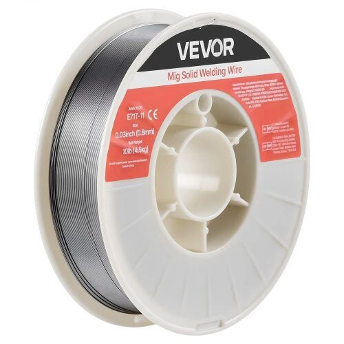 VEVOR Srautų šerdies MIG suvirinimo viela, E71T-11 0.8mm 4.5kg