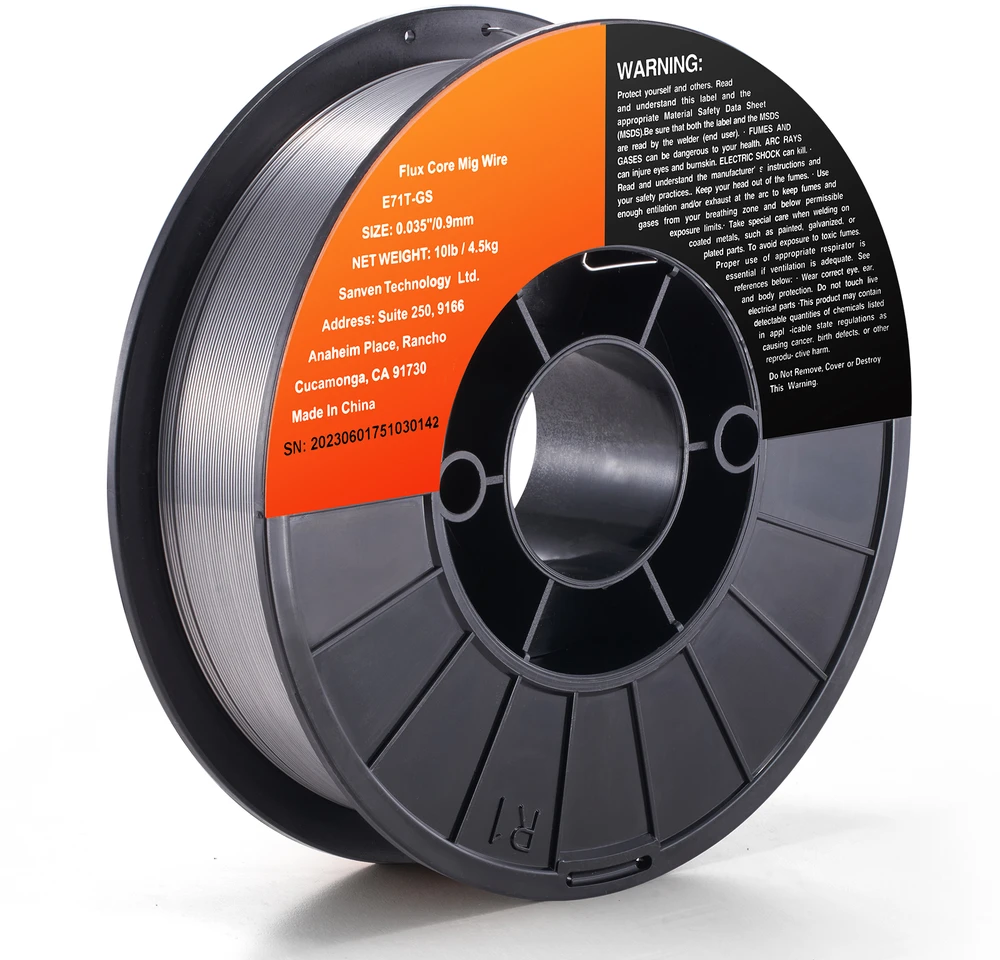 VEVOR Suvirinimo viela E71T-GS, 0.9 mm 4.5kg