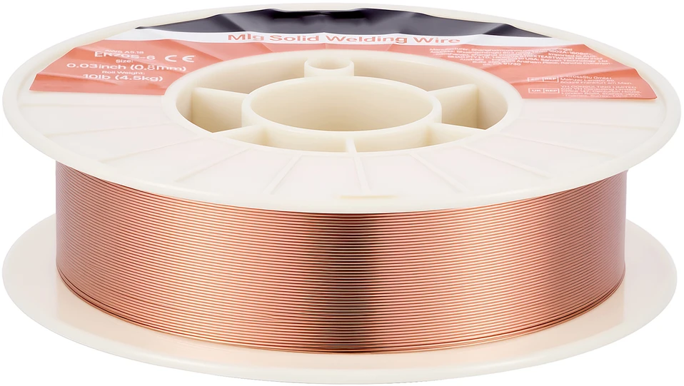 VEVOR Kietas MIG suvirinimo vielas ER70S-6, 0.8mm, 4.5kg