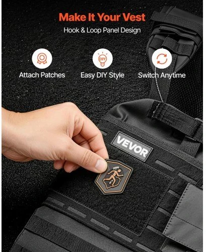 Svorio liemenė VEVOR JS-VEST010, iki 18 kg apkrova