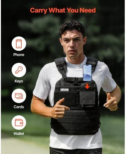 Svorio liemenė VEVOR JS-VEST010, iki 18 kg apkrova