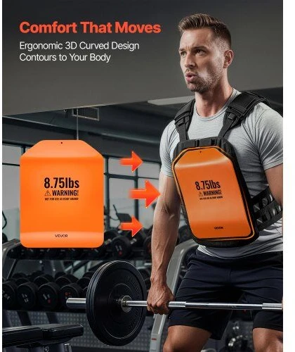 Svorio liemenės plokštės VEVOR JSCB-8.75LB, 8kg komplektas
