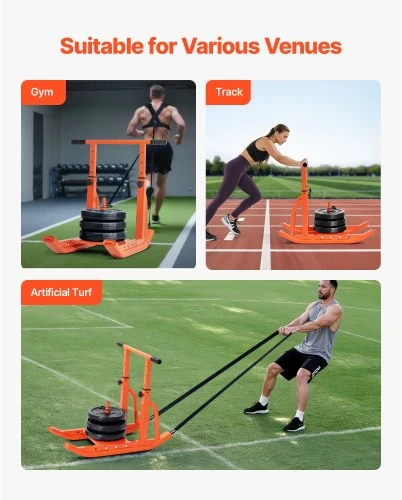 Vevor Traukimo stumiamo treniruočių rogės oranžinės