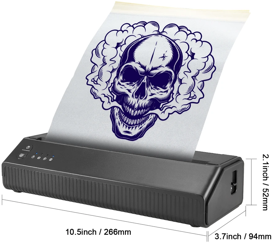 VEVOR Bluetooth tatuiruočių pernešimo spausdintuvas