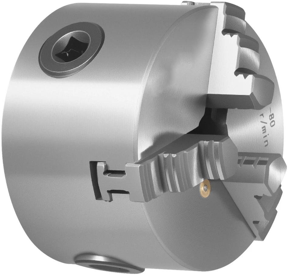 VEVOR 80 mm 3-žandikaulinis savaime centro sekraftas