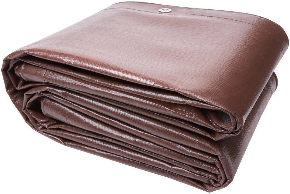 VEVOR Polietileno brezentas 366x1220 cm rudas