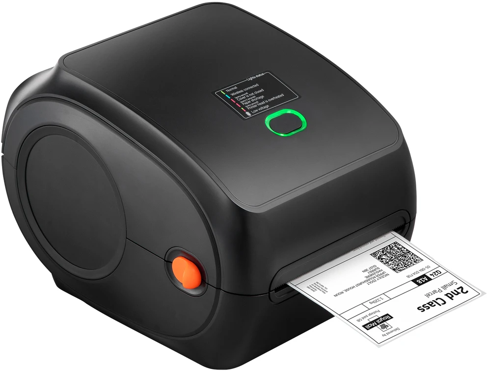 VEVOR Terminis etikečių spausdintuvas 4x6 USB/Bluetooth