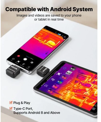 VEVOR Termovizorius Android įrenginiams