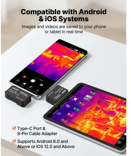 VEVOR Termovizorius Android ir iOS