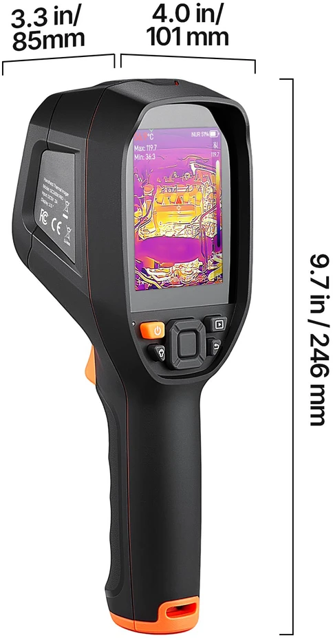 VEVOR Termovizorius su 512 x 384 super raiška