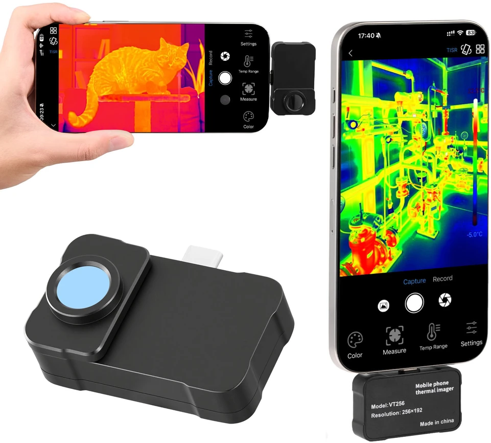 VEVOR Termovizinė kamera Android ir iOS