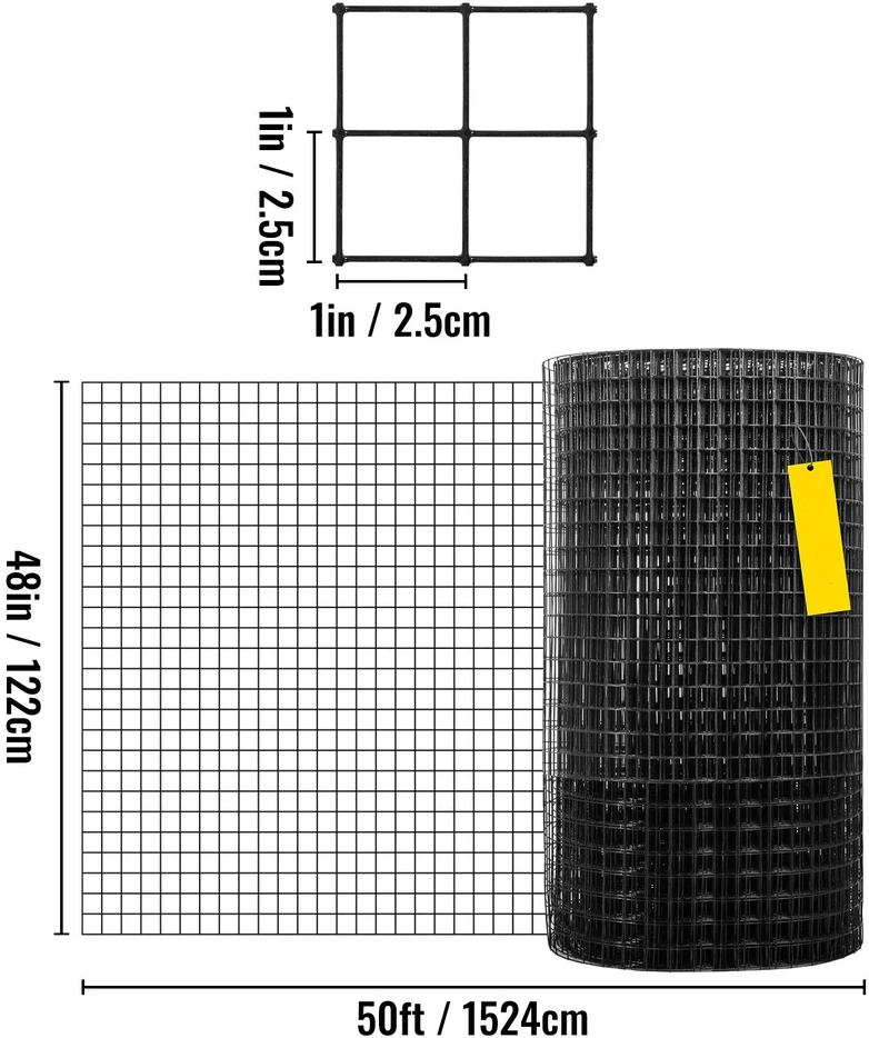 VEVOR Suvirintos vielos tvora narvams 1524x122 cm