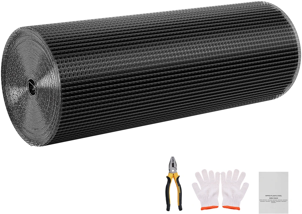 VEVOR Tinklinė tvora 61cm x 15m su viniline danga