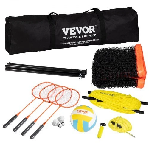 VEVOR Tinklinio ir badmintono rinkinys