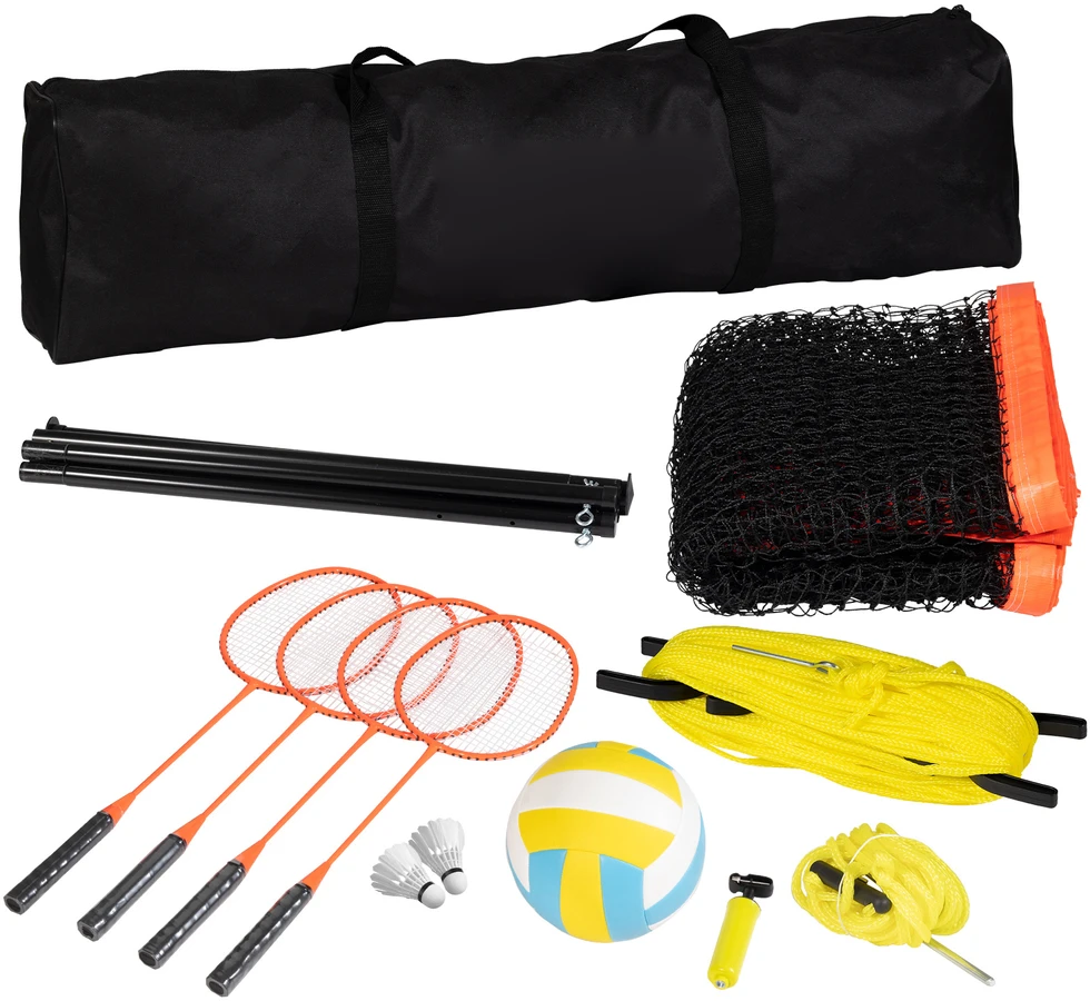 VEVOR Tinklinio ir badmintono rinkinys