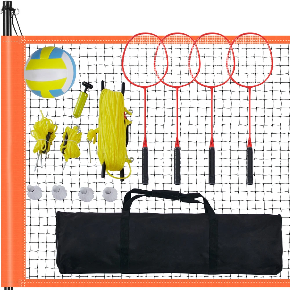 VEVOR Tinklinio ir badmintono rinkinys