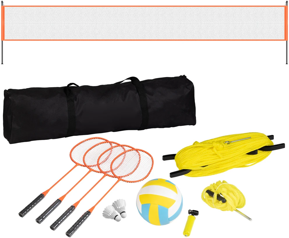 VEVOR Tinklinio ir badmintono rinkinys