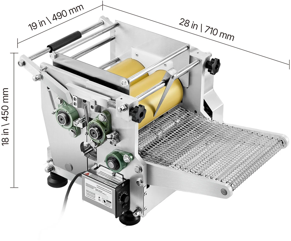 VEVOR Elektrinė tortilijų gaminimo mašina 14 cm