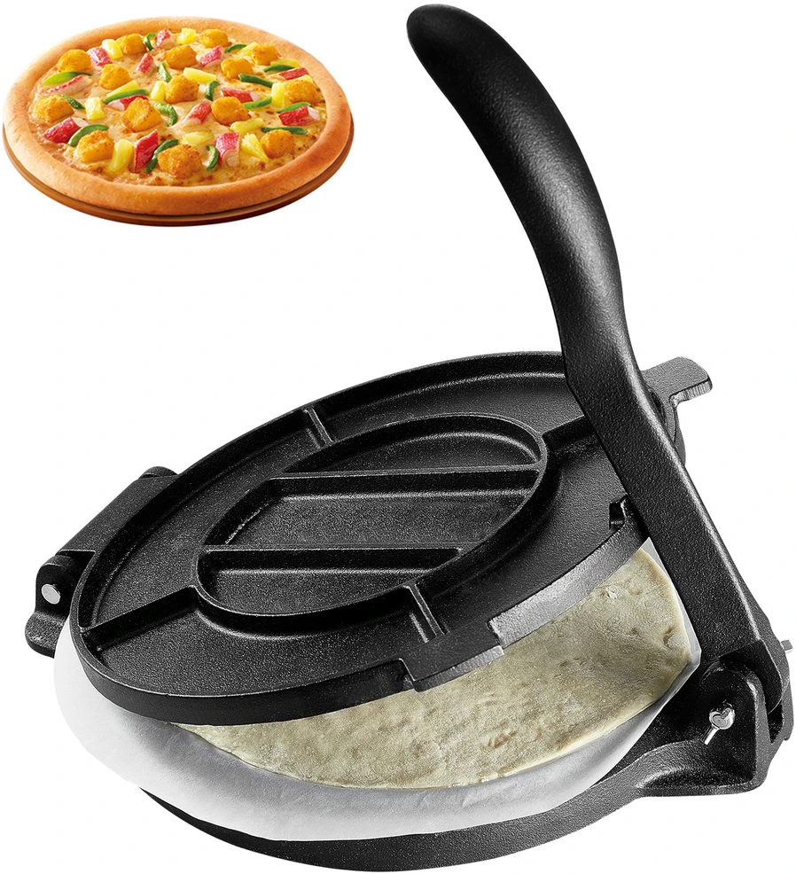 VEVOR Ketaus tortilijų presas 25 cm
