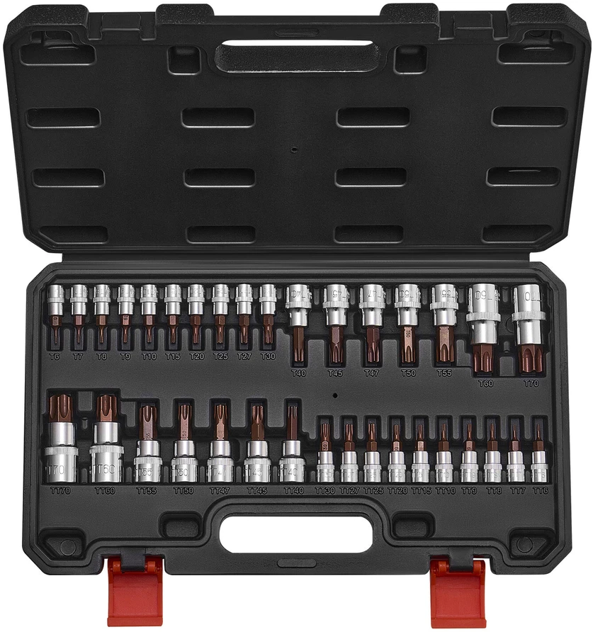 VEVOR Torx galvučių rinkinys 34 dalių