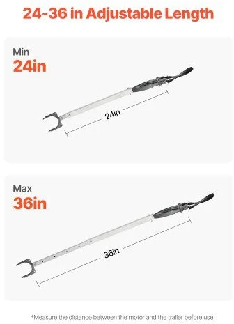 VEVOR Reguliuojamas 60-91 cm korpuso laikiklis