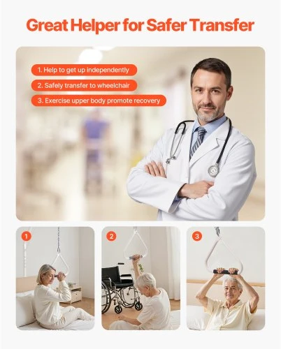 Vevor Trapecijos strypas lovos mobilumui su stovu