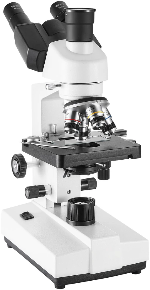 VEVOR Trinokulinis mikroskopas 40X-5000X
