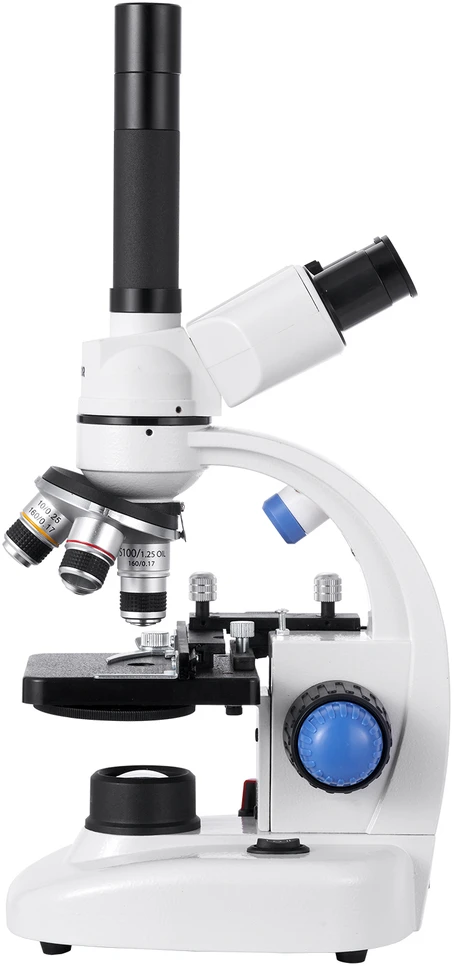 VEVOR Trinokulinis jungiamasis mikroskopas 40-5000X