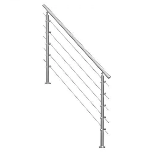 VEVOR 59 cm laiptų turėklai su 5 skersiniais