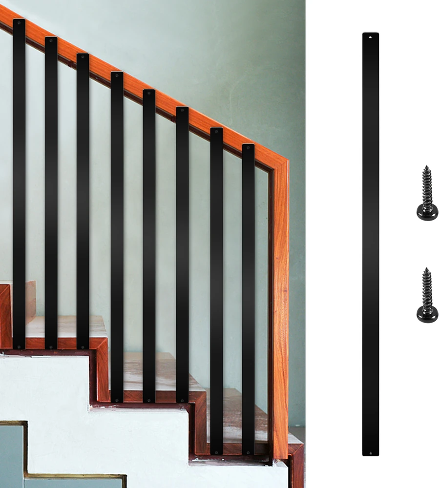 VEVOR 28 metaliniai turėklų balusters aliuminiai