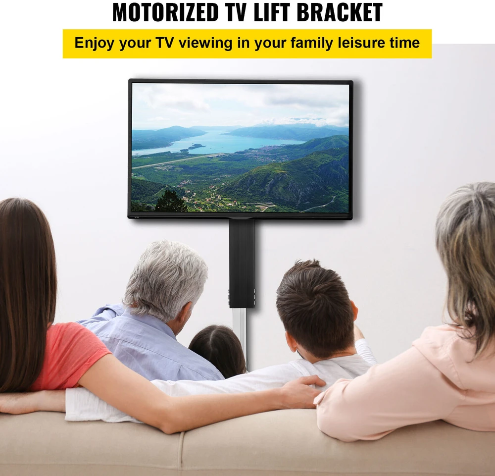 Laikiklis VEVOR Elektrinė TV pakyla montuojama LCD/LED/OLED televizoriams