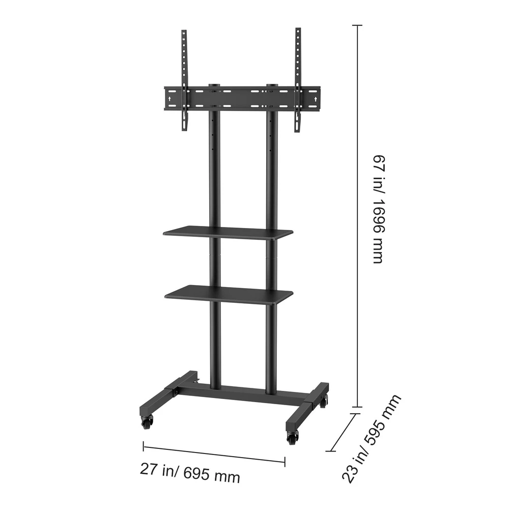 Sofa VEVOR Mobilus TV stovas 32-70 colių televizoriams