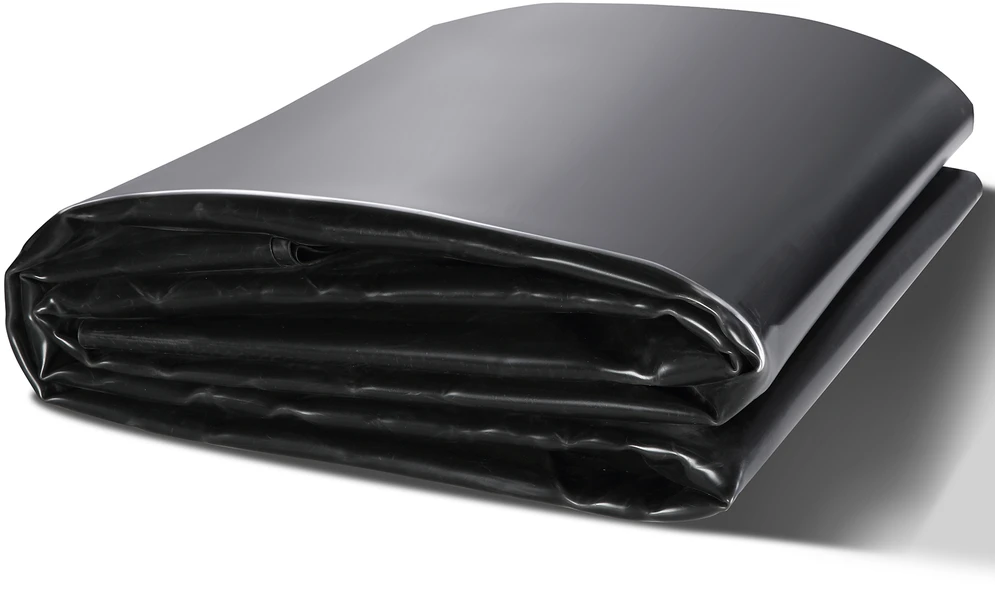 VEVOR Tvenkinių plėvelė EPDM 6 x 7.6 m juoda