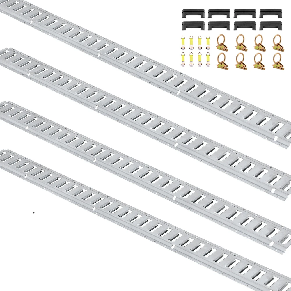 VEVOR krovinio tvirtinimo bėgiai e-track 34 vnt