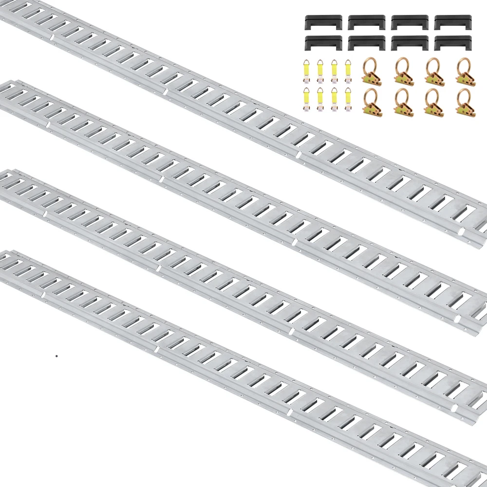 VEVOR krovinio tvirtinimo bėgiai e-track 34 vnt