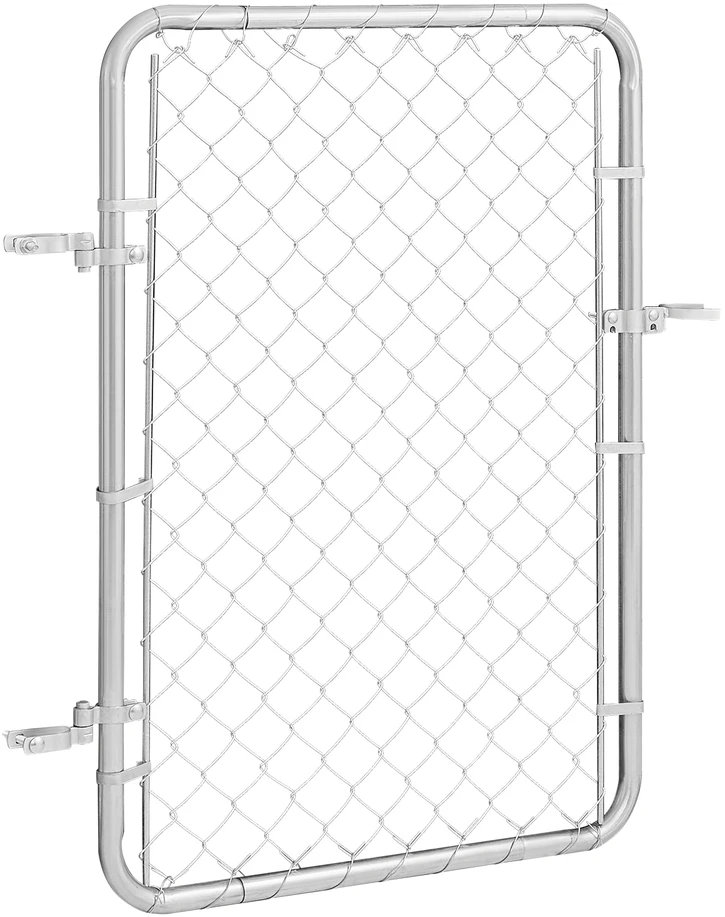 VEVOR Segmentinės tvoros vartai 2-6 m x 4 m be stulpų