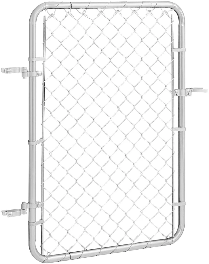 VEVOR Segmentinės tvoros vartai 2-6 m x 4 m be stulpų