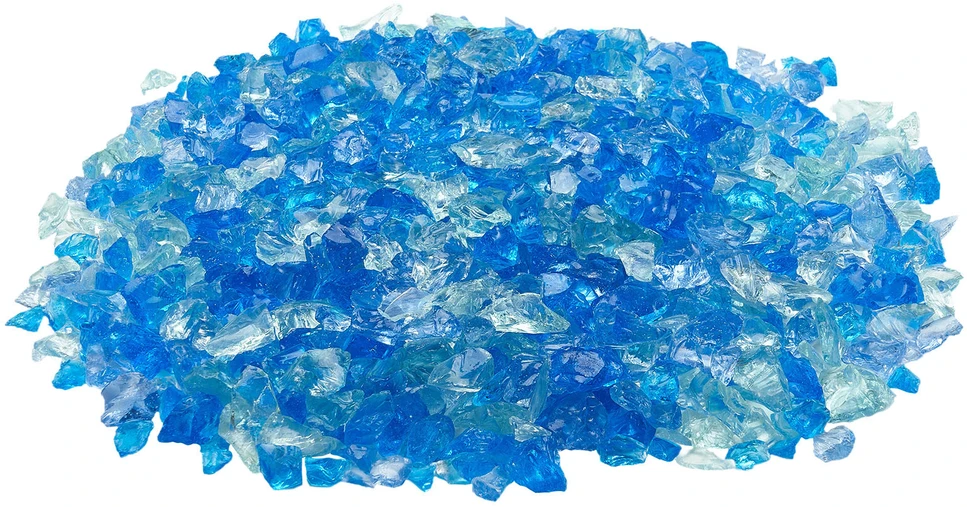 VEVOR ugniai atsparūs stiklai židiniui 3 spalvos