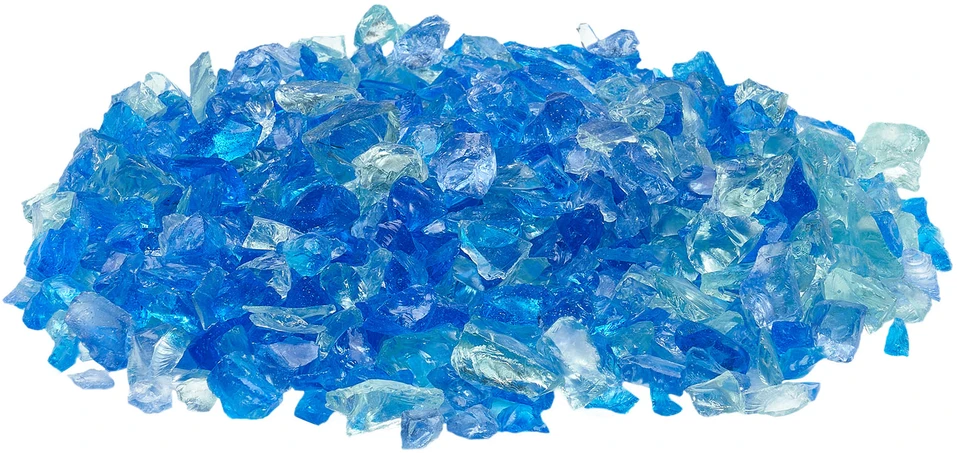 VEVOR ugniai atsparūs stiklai židiniui 3 spalvos