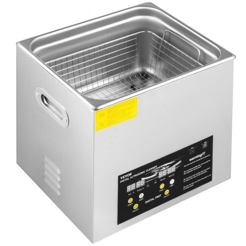 VEVOR 10L ultragarso švarintuvas su šildymo laikmačiu