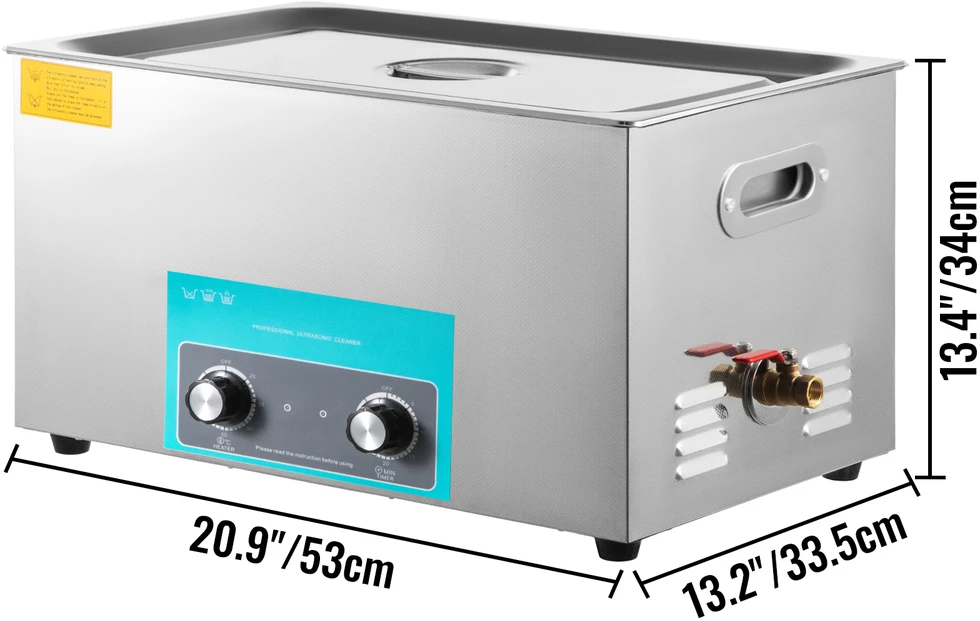 VEVOR 30 l ultragarso valymo įrenginys