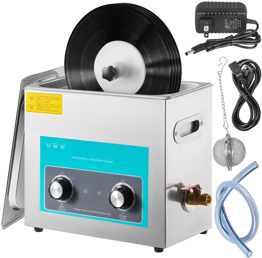 VEVOR Ultragarsinis vinyl plokštelių valiklis 6L