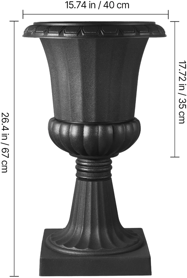 VEVOR Plastikiniai ąsočio vazonai 40 x 67 cm, 2 vnt
