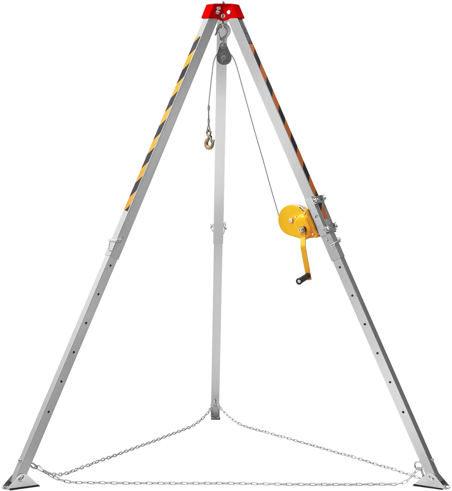VEVOR Darbo erdvės trikojo komplektas 544 kg